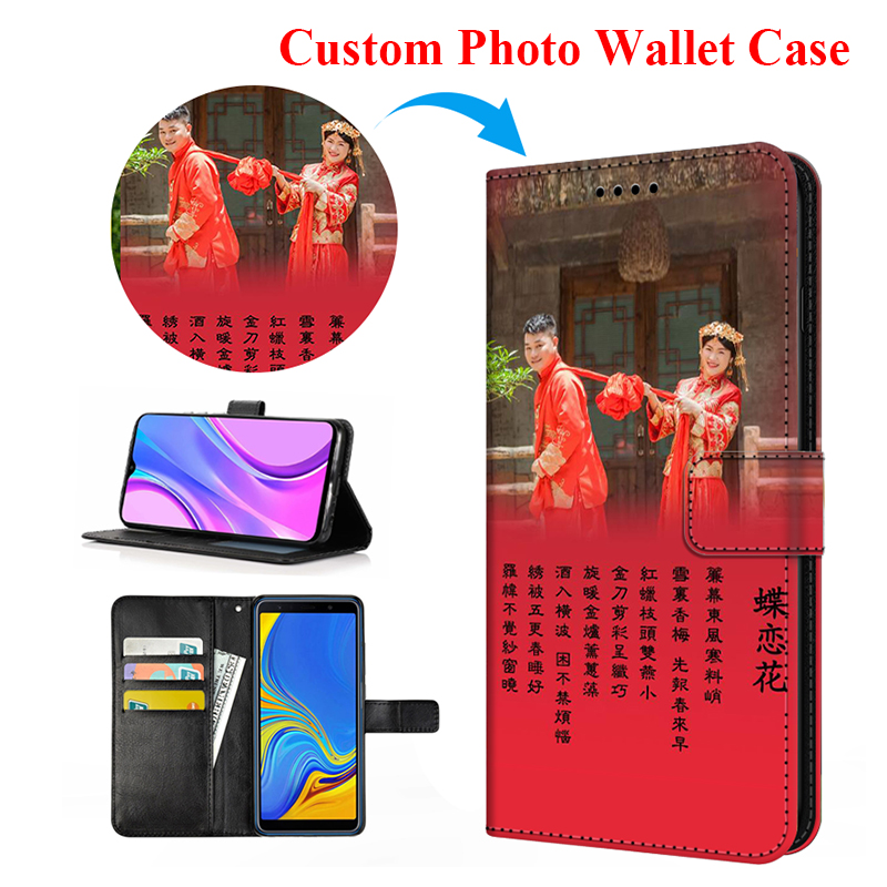Custom Photo Book - Drucken Sie Foto-Ledertasche für Xiaomi Redmi