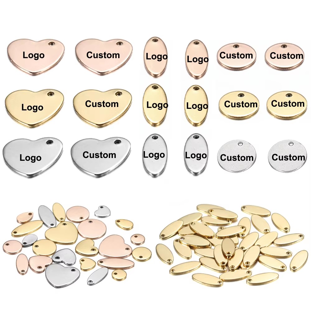 Pet Portrait Custom - 100 teile/los Benutzerdefinierte Laser Gravieren LOGO