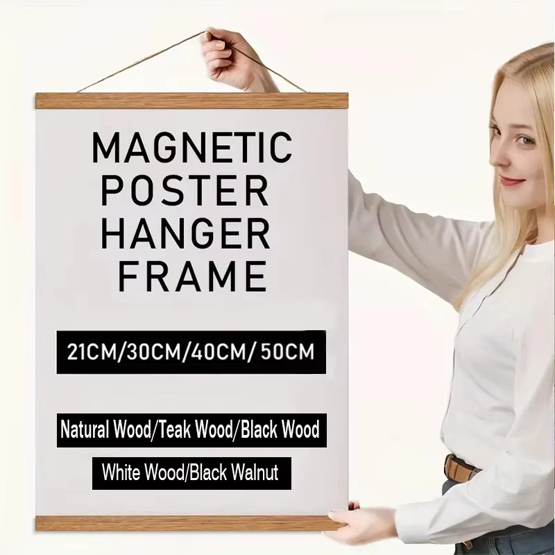 21 30 40 50cm Magnetischer Pos – Engraved Wood Frame Bewertung und Preis