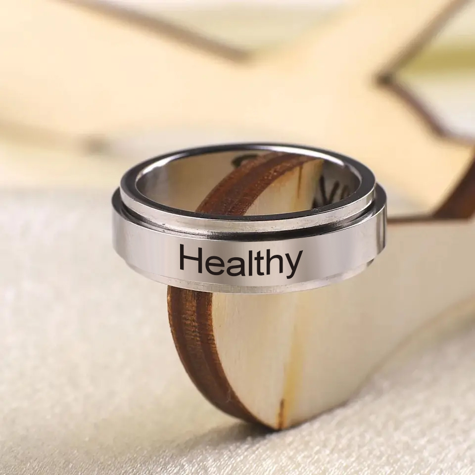COOLTIME Angstlösender Ring mi – Initial Ring Custom Bewertung und Preis