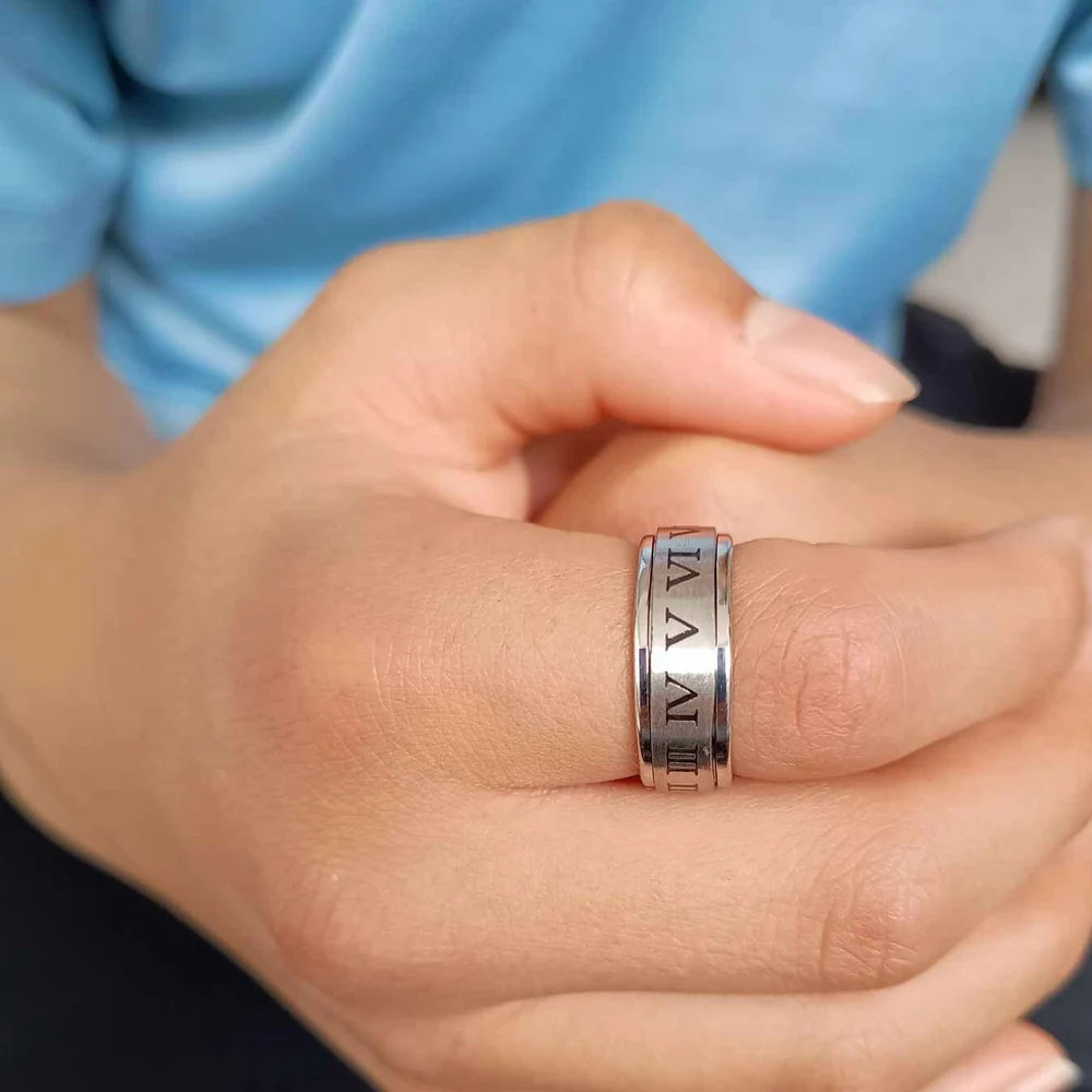 COOLTIME Angstlösender Ring mi – Initial Ring Custom Bewertung und Preis