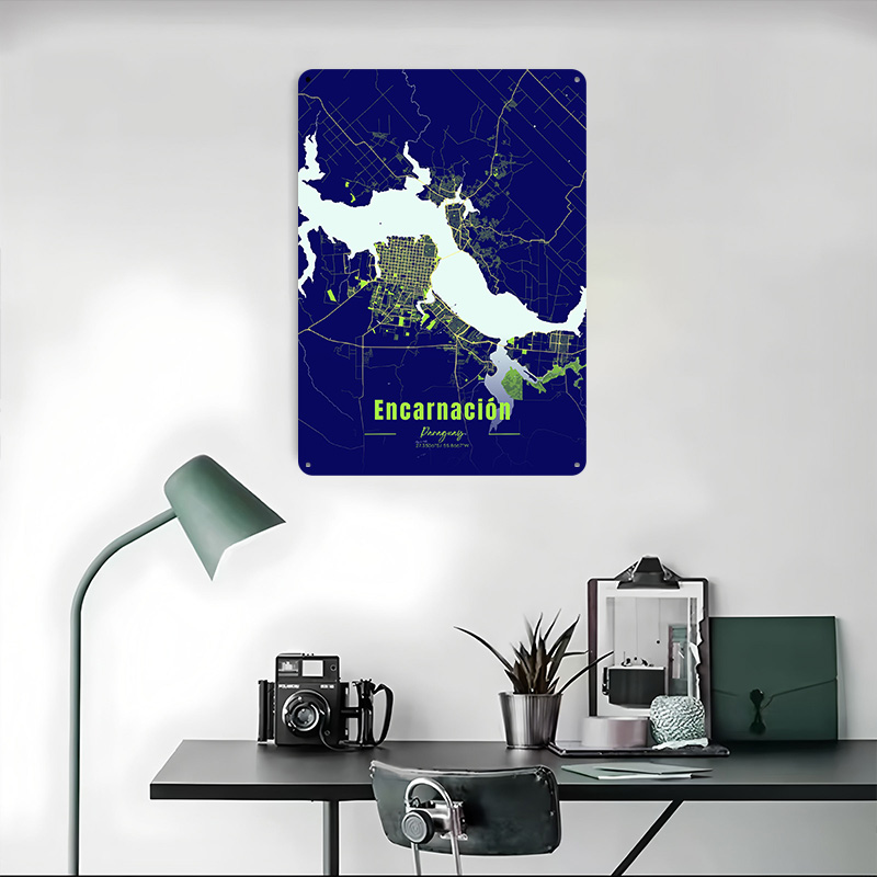 Encarnación Dekoration Wohnacc – Custom Map Poster Bewertung und Preis