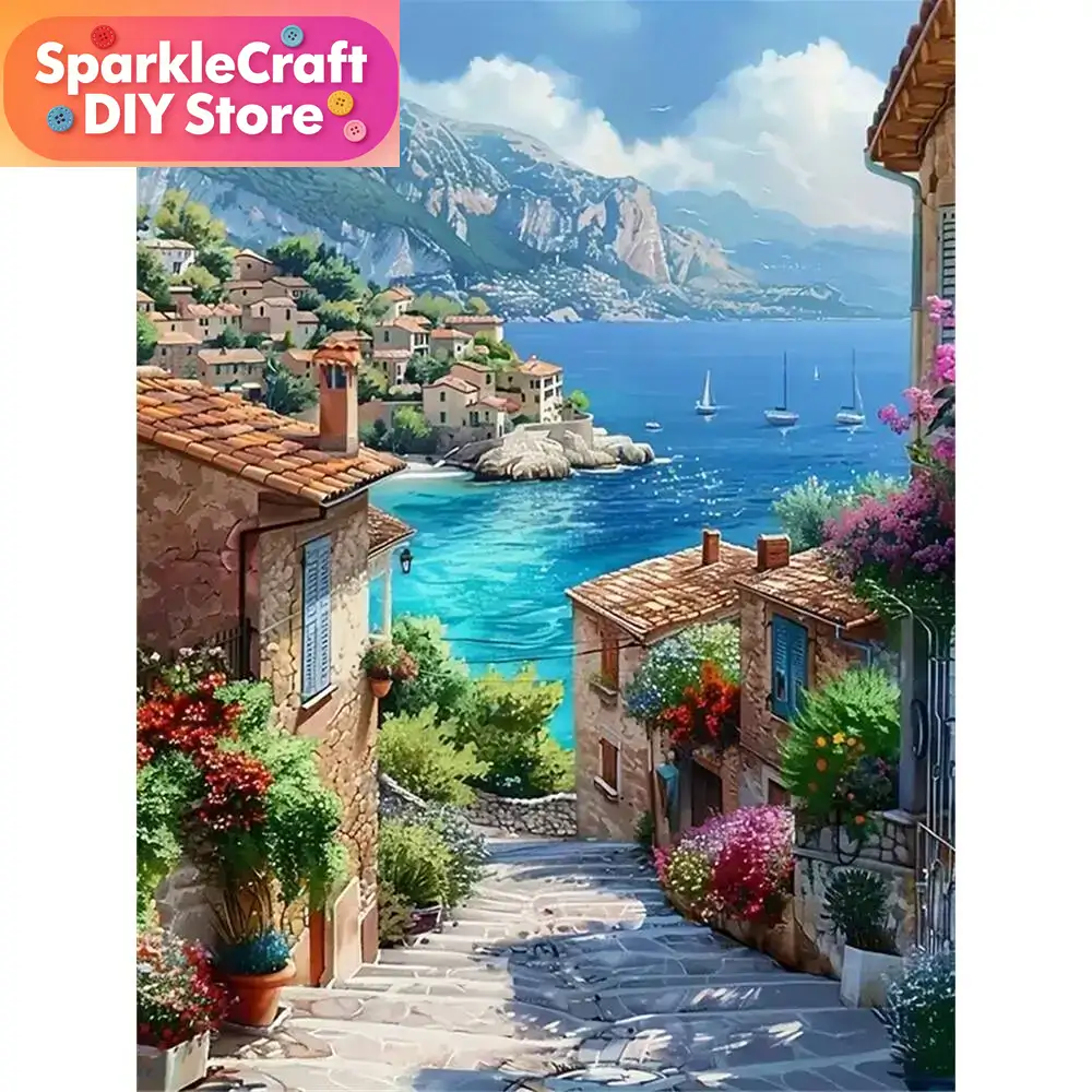 1 Stück rahmenloses Diamant-Ge – Photo Mosaic Print Bewertung und Preis