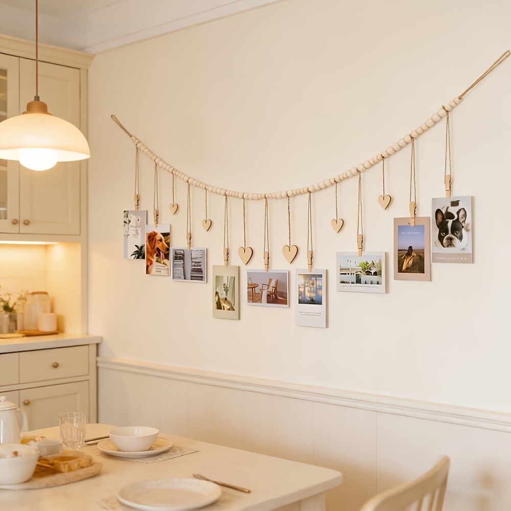 Hängende Foto-Display-Wanddeko – Engraved Wood Frame Bewertung und Preis