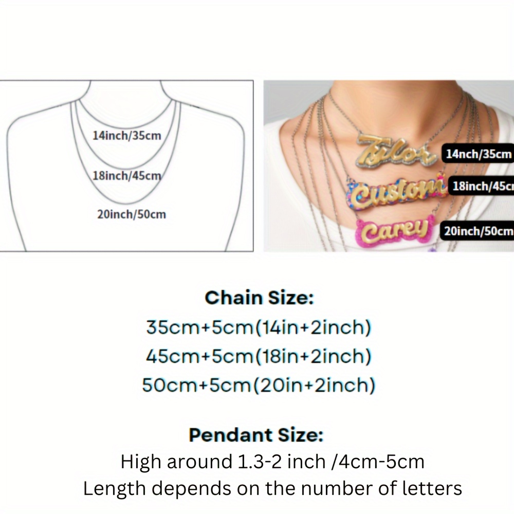 Personalisierte doppellagige A – Name Necklace Custom Bewertung und Preis