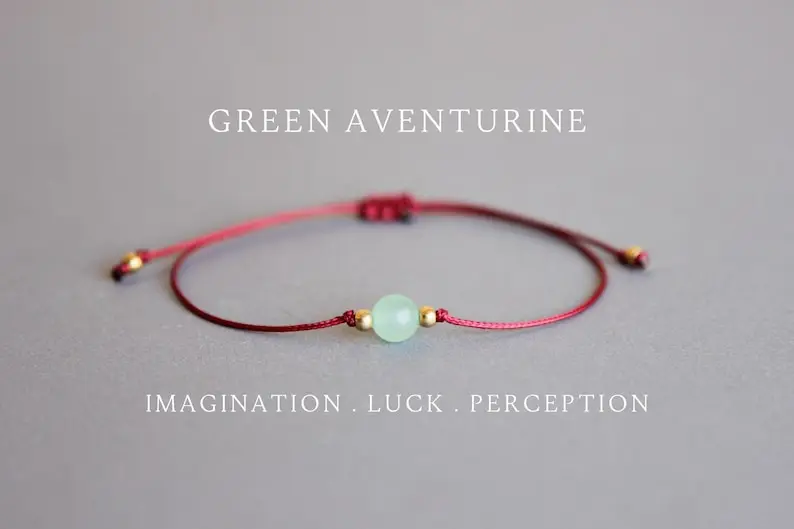 Grüner Aventurin-Kristall, Opt – Coordinates Bracelet Bewertung und Preis