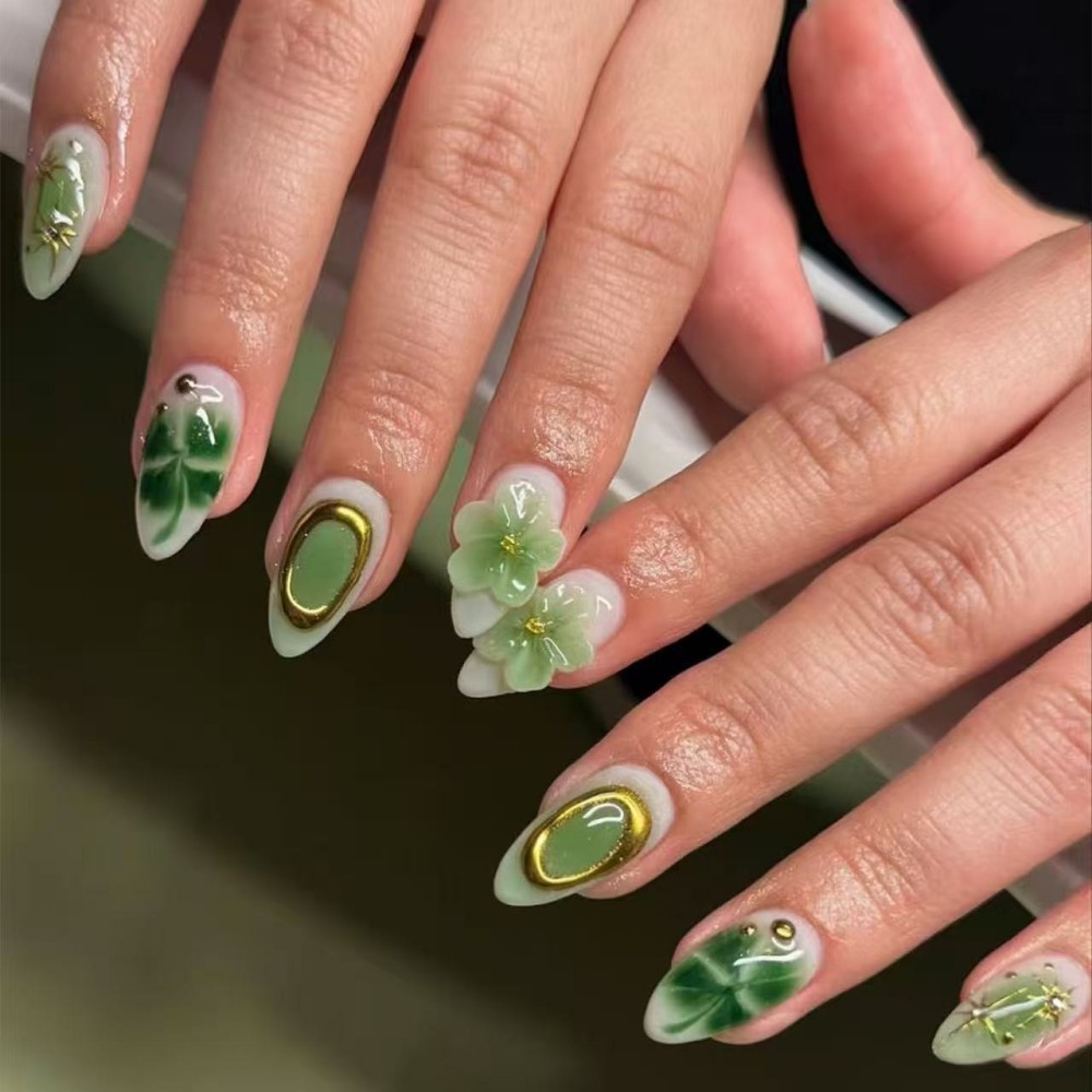 24 Stück Luxuriöse Smaragdgrün – Pressed Flower Art Bewertung und Preis