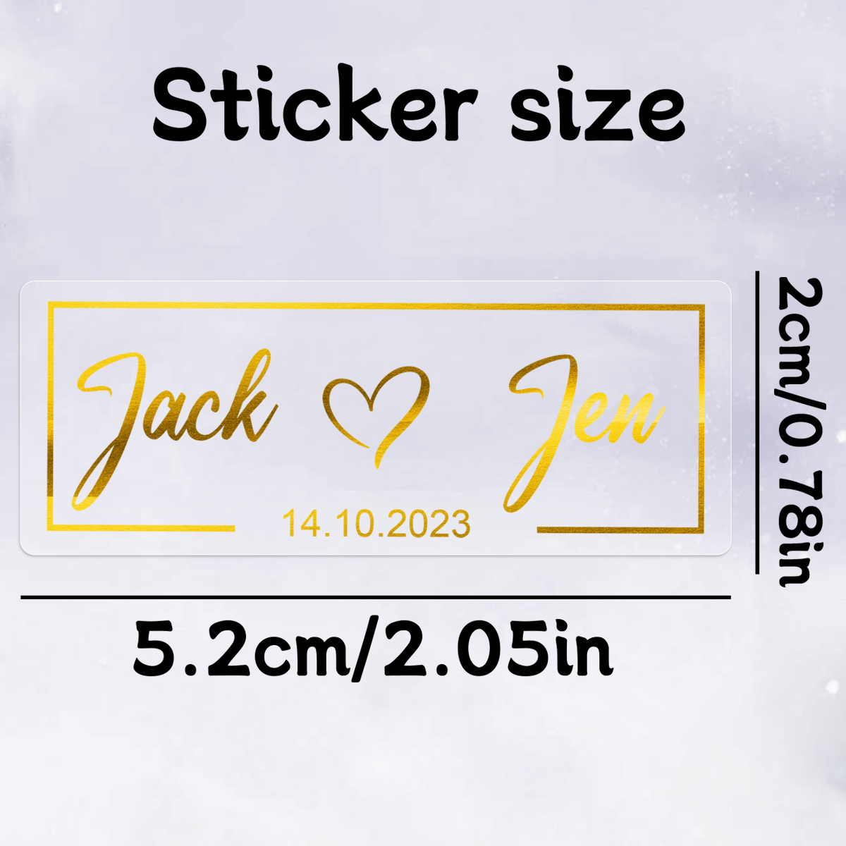 30-240 Stück Benutzerdefiniert – Personalised Candle Label Bewertung und Preis