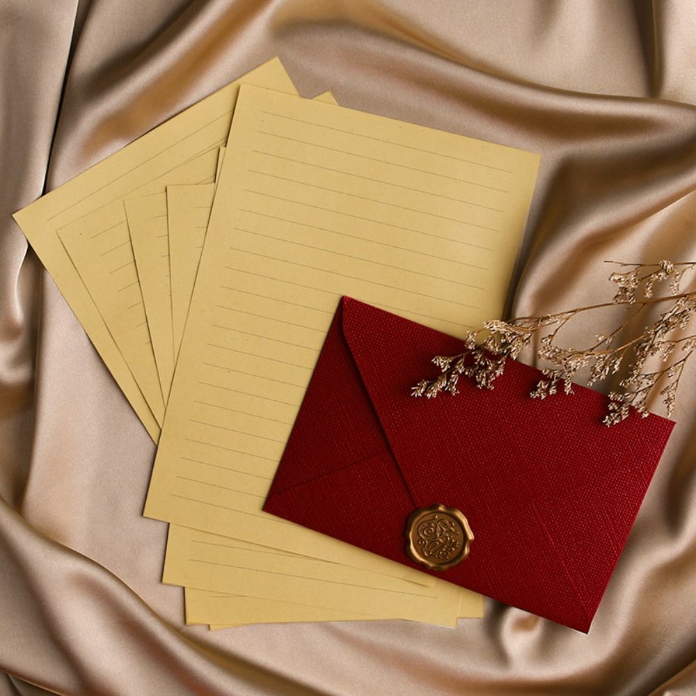 10 Stück Leinen-Textur-Retro-U – Wax Seal Letter Kit Bewertung und Preis