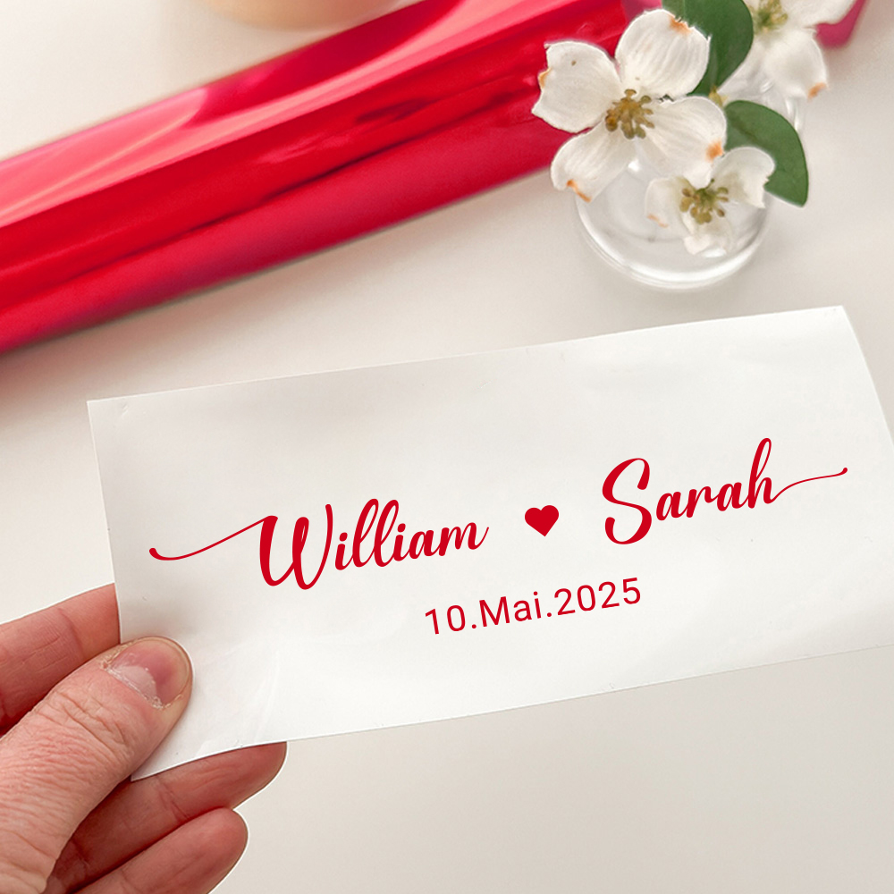Personalisierte Namensaufklebe – Personalized Name Box Bewertung und Preis