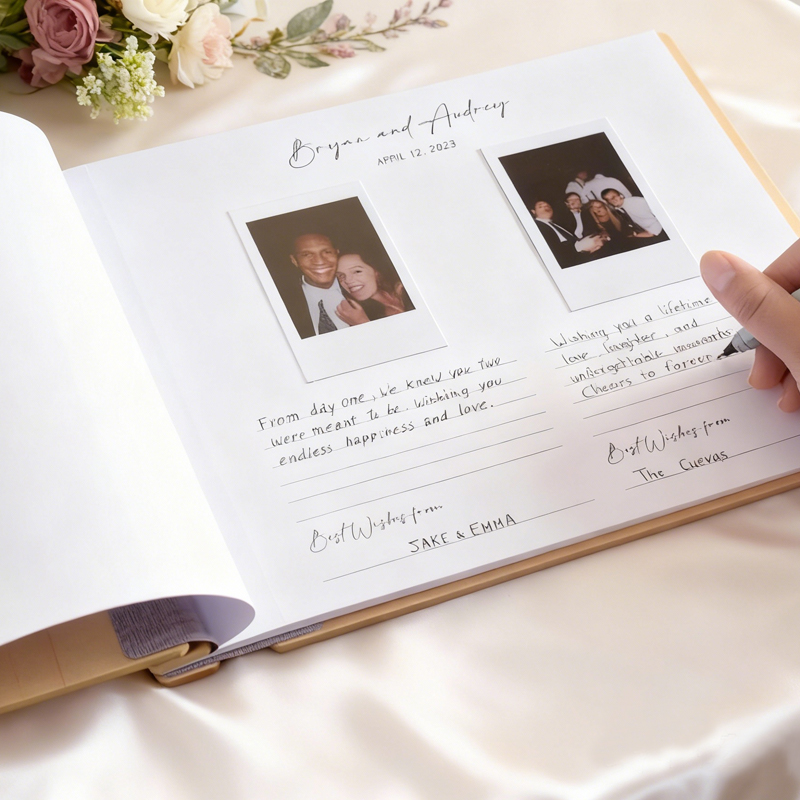 Personalisiertes Hochzeits-Gäs – Custom Photo Book Bewertung und Preis