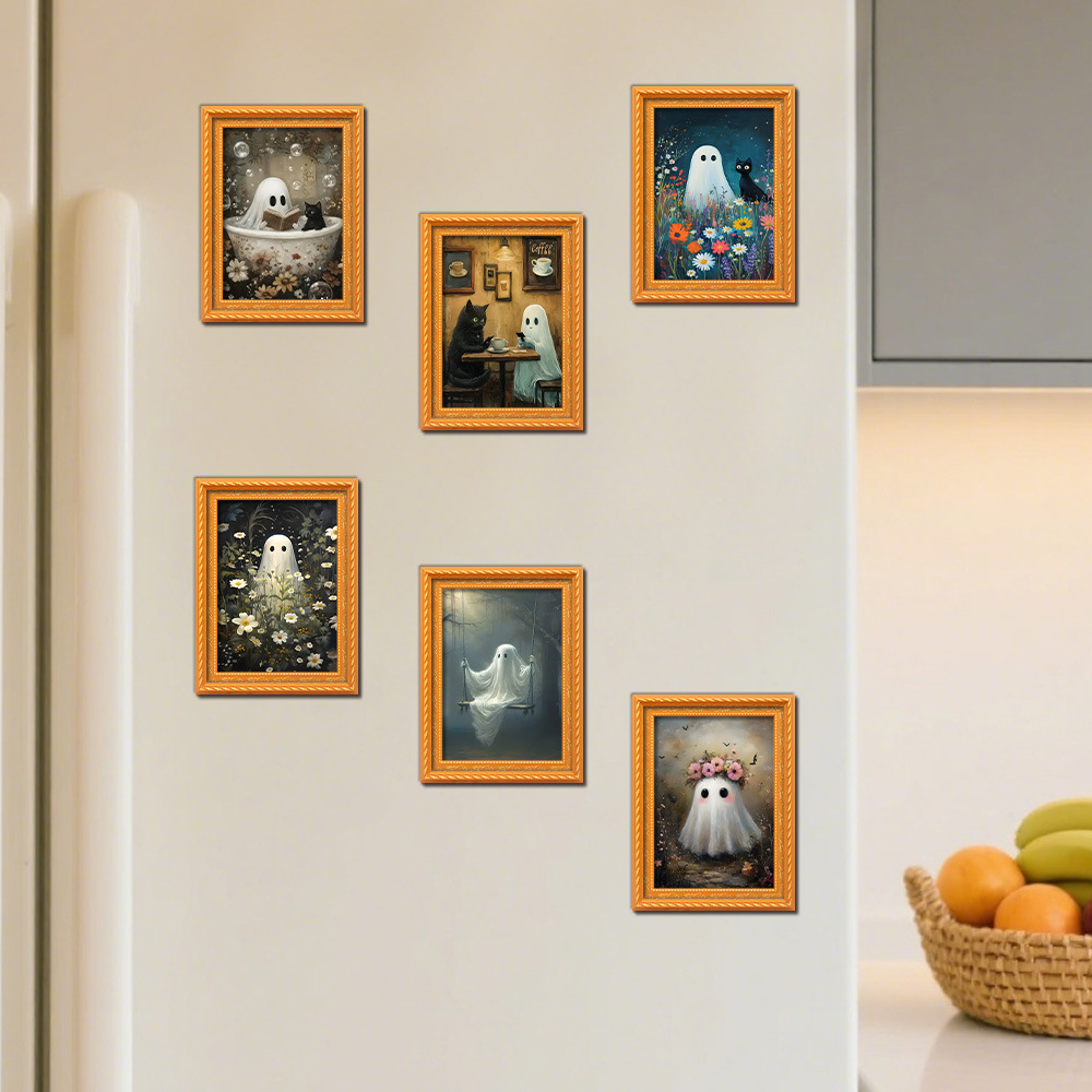 Kreativer 3D-Halloween-Kühlsch – Engraved Wood Frame Bewertung und Preis