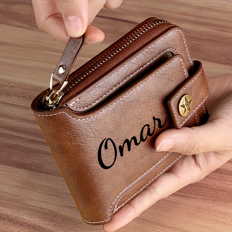 Herren-Geldbörse mit individue – Personalized Name Box Bewertung und Preis