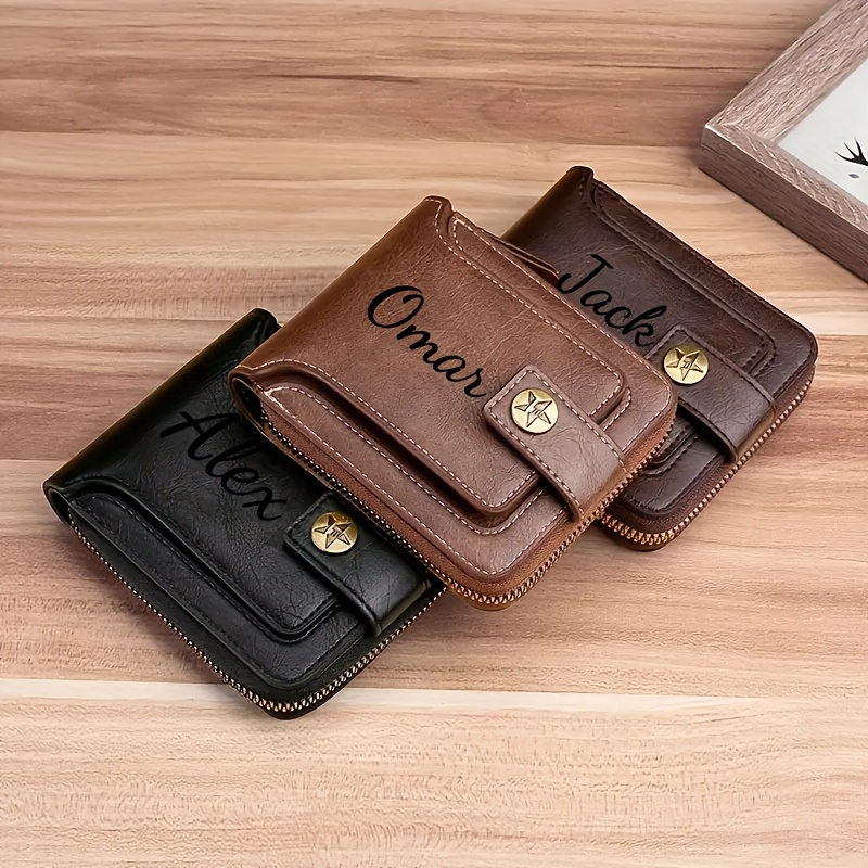 Herren-Geldbörse mit individue – Personalized Name Box Bewertung und Preis