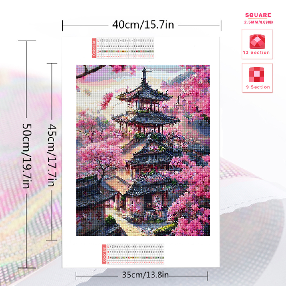 Momoart Diamant Stickerei Haus – Photo Mosaic Print Bewertung und Preis