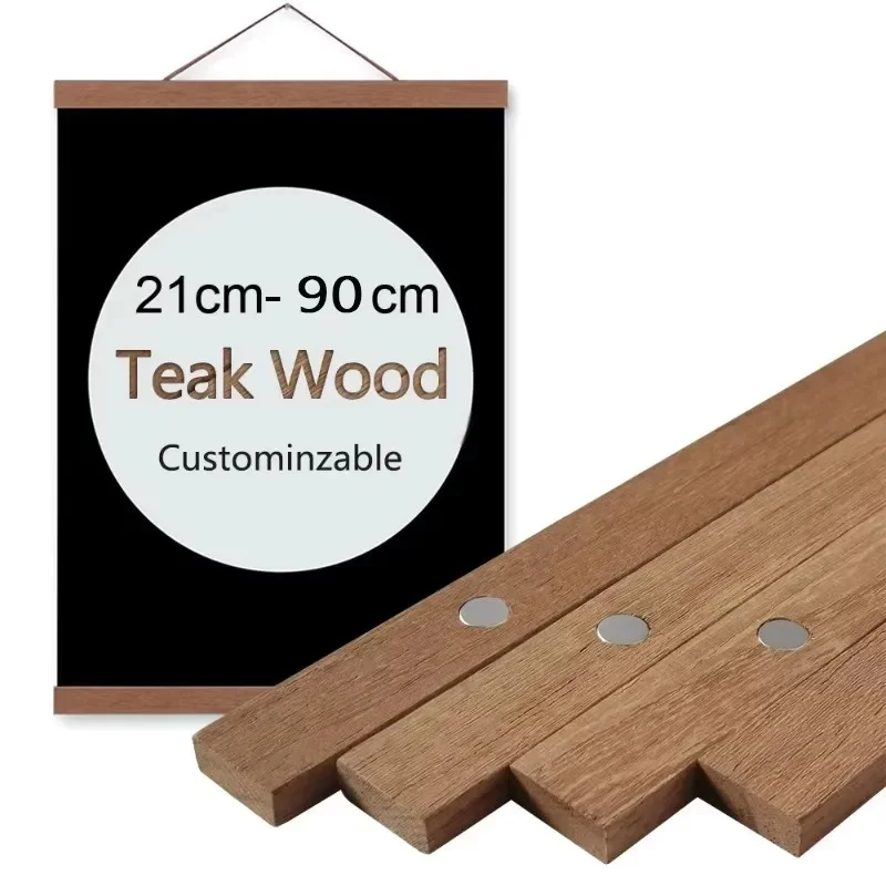 21–90 cm magnetische hölzerne  – Engraved Wood Frame Bewertung und Preis