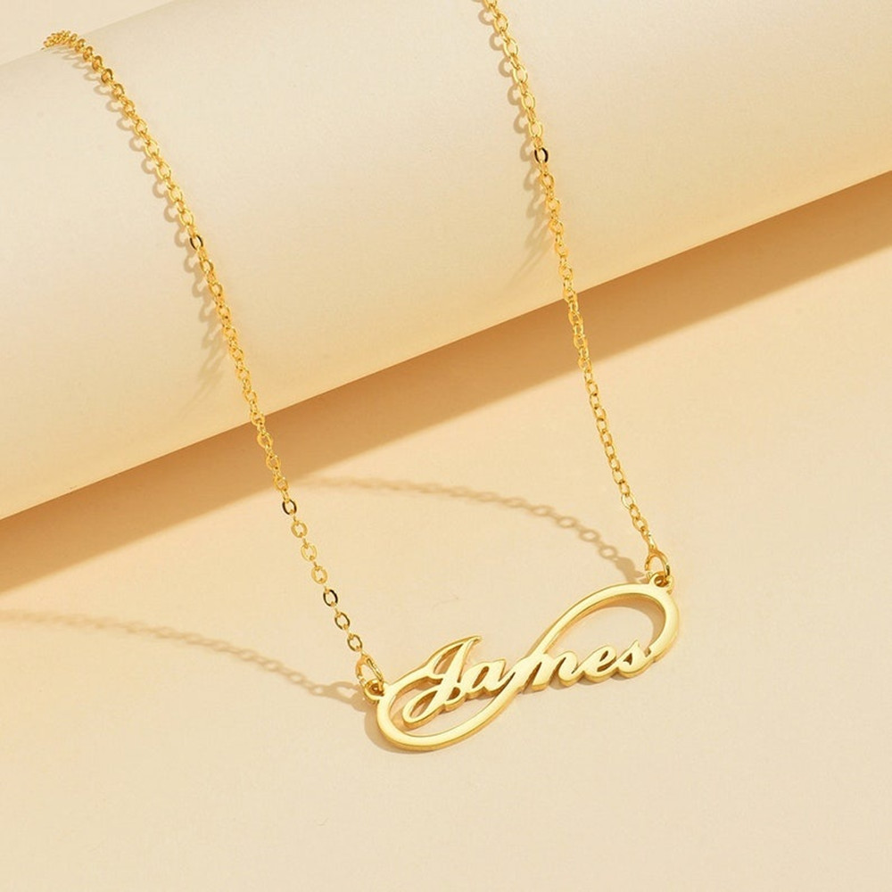 Personalisierte Infinity-Namen – Birth Flower Necklace Bewertung und Preis