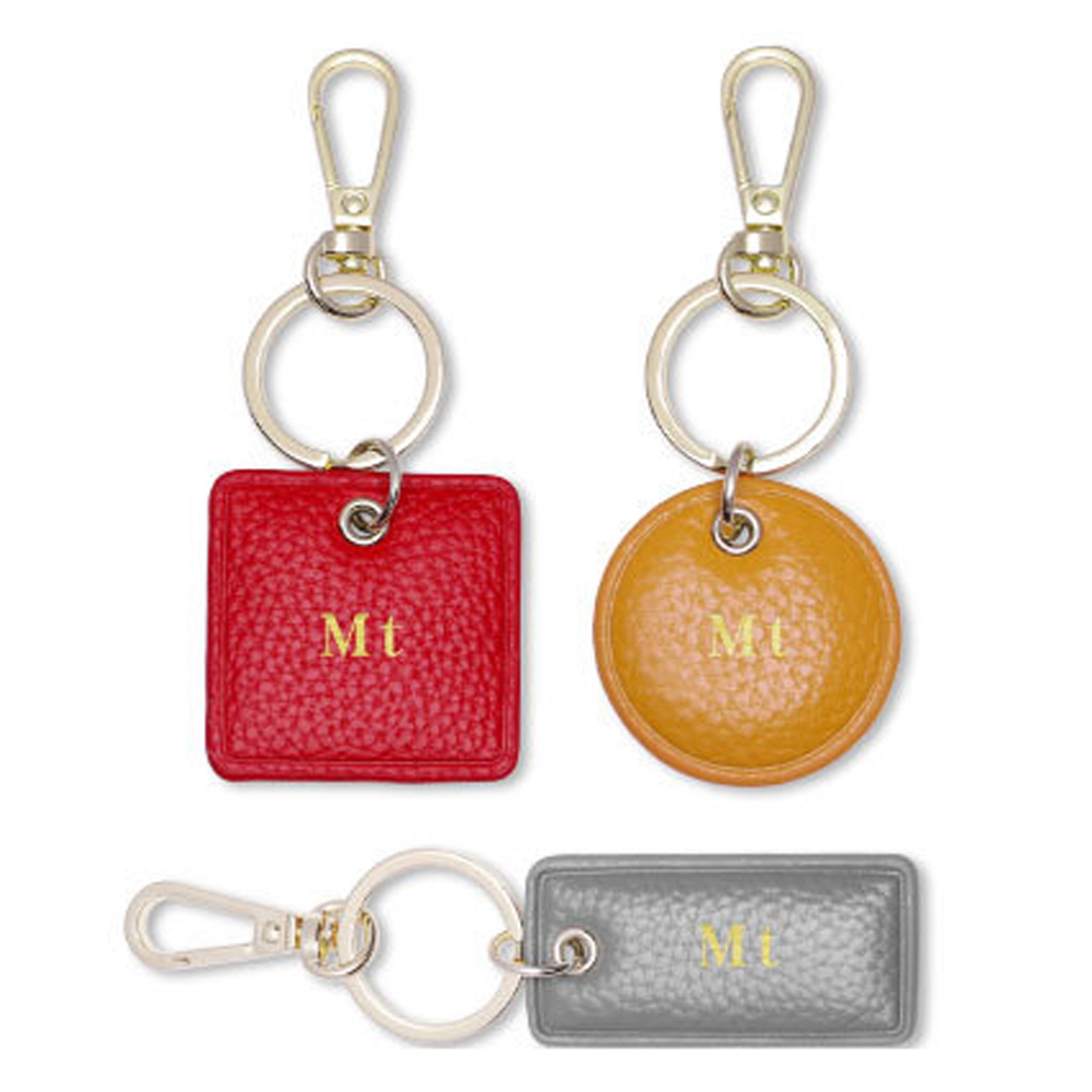 Nach Buchstaben Leder Keychain – Monogram Keychain Leather Bewertung und Preis